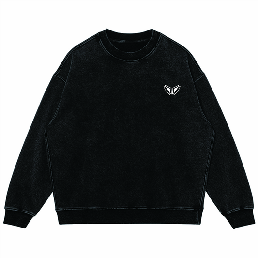 Unisex Super Heavyweight Oversized Faded Sweatshirt(440GSM)