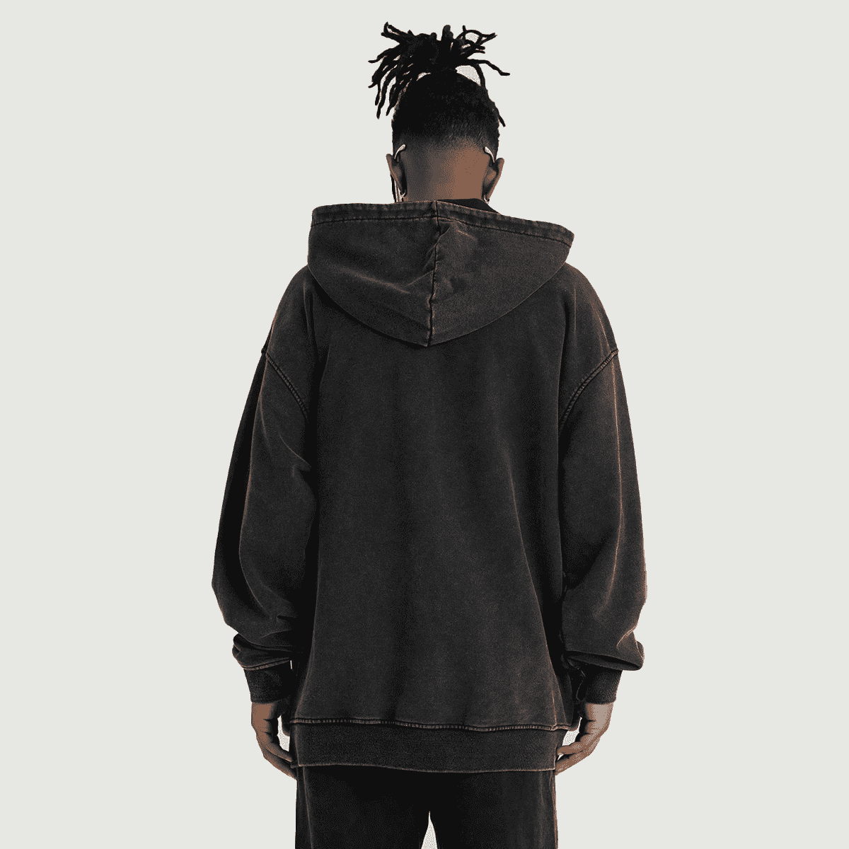 Unisex Super Heavyweight Oversized Retro Hoodie(440GSM)